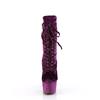 Pleaser - ADORE1045VEL Bottes de plateforme, Pole dance chaussures - Violet Product image